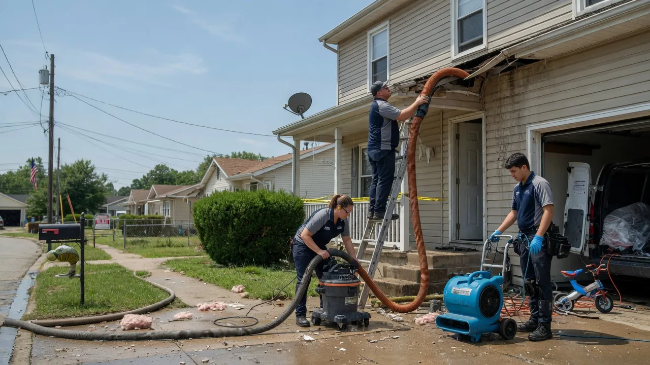 Water Damage Restoration in Caldwell, KS near me
